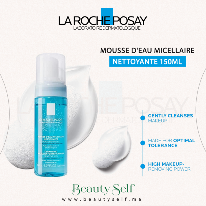 MOUSSE D'EAU MICELLAIRE NETTOYANTE 150ML