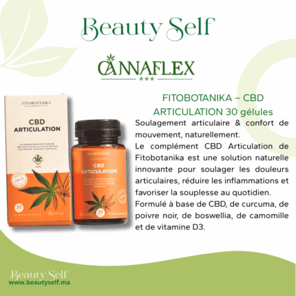 FITOBOTANIKA – CBD Articulation 30 gélules | Soulagement Douleurs Articulaires & Confort de Mouvement